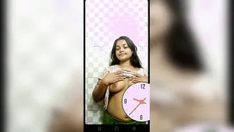 Bengali GF Showing Naked Tits On Video Call Touching Me