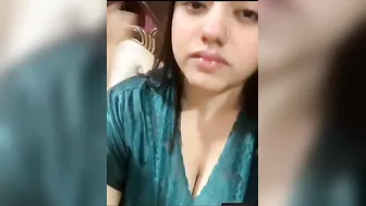Married Bhabhi Pulling Up Nighty Revealing Her Huge Soft Boobs