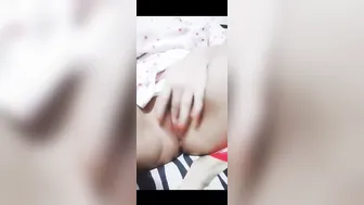 Girl Rubbing Pussy On Bike Ride Getting Wet And Horny For Dick