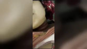 Married Slut Showing Off Her Huge Melons During Video Sex Call
