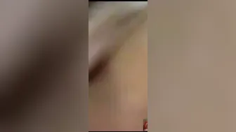 Married Slut Showing Off Her Huge Melons During Video Sex Call