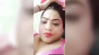 Chubby Wife Teasing In Pink Bra Making My Dick So Fucking Hard