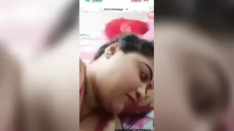 Chubby Wife Teasing In Pink Bra Making My Dick So Fucking Hard