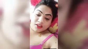 Chubby Wife Teasing In Pink Bra Making My Dick So Fucking Hard