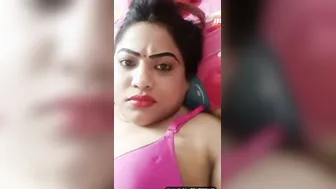 Chubby Wife Teasing In Pink Bra Making My Dick So Fucking Hard