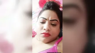Chubby Wife Teasing In Pink Bra Making My Dick So Fucking Hard