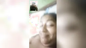 Cheating Bhabhi Flashing Her Tits During Video Call With Lover