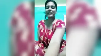 Bhabhi Pulling Off Her Nightie Revealing Massive Boobs