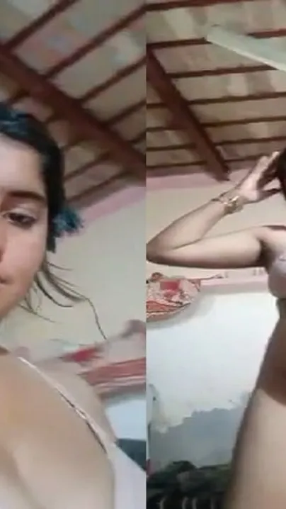 Village Bhabhi Spreading Her Pussy Lips Wide In Her Room