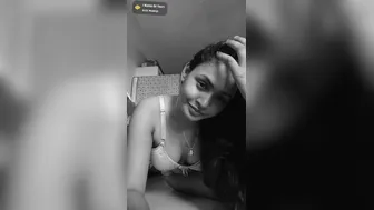 Bengali GF Stripping Off Exposing Nipples On Cam