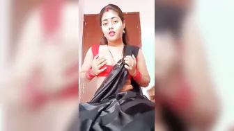 Married Bhabhi Fingering Herself In Saree Feeling So Horny Alone