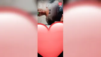 Married Woman On Video Call Flaunting Her Massive Tits For Me