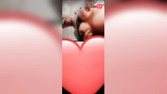 Married Woman On Video Call Flaunting Her Massive Tits For Me