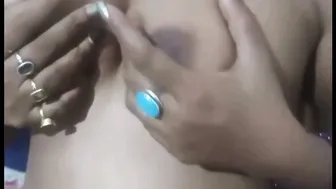 Hottest Bhabhi Stripping Completely Naked Showing Everything