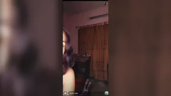 Slim GF Getting Naked On Camera For Her Man Private Show