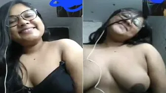 My GF Taking Off Her Bra Revealing Her Perfect Tits