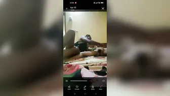 Village GF Riding Dick Hard In Homemade Private Clip