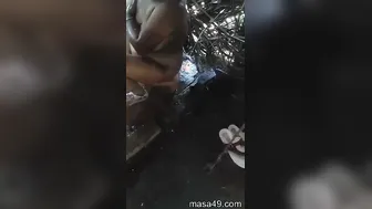 Village Bhabhi Caught Bathing Naked Teasing Her Devar Watching