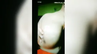 Busty GF Showing Off Her Huge Milky Tits For Boyfriend