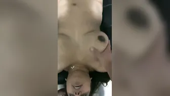 Busty GF Giving Amazing Blowjob To His Big Thick Cock