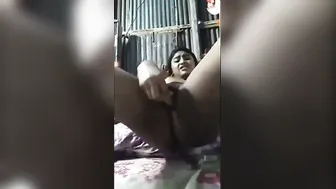 Bengali Babe With Huge Tits Riding Dildo Moaning In Pleasure
