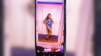 Slutty Babe Flashing Her Massive Tits On Leaked Private Video