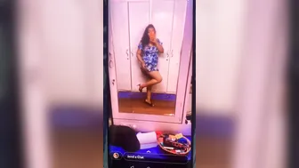 Slutty Babe Flashing Her Massive Tits On Leaked Private Video