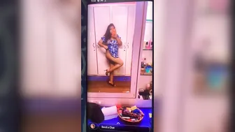 Slutty Babe Flashing Her Massive Tits On Leaked Private Video