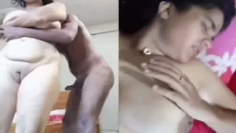 Horny GF Riding Cock Showing Off Her Huge Natural Boobs