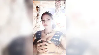 Curvy Bhabhi Fingering Herself While Showing Massive Milky Tits