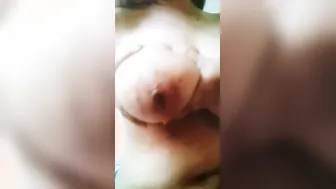 Desi GF Moaning As He Squeezes Her Massive Boobs On Video
