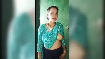 Thick Village Wife Getting Her Heavy Boobs Pressed During Sex Mms