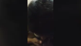 Horny GF Giving Sloppy Blowjob Captured In Homemade Clip