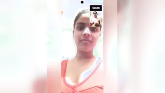 Indian Babe Stripping Naked On Video Call Showing Everything