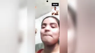 Indian Babe Stripping Naked On Video Call Showing Everything