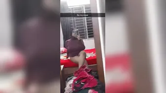 Big Breasted Village Wife Stripping Down And Teasing On Video