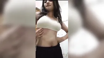 Gorgeous Desi Gf Sucking Me Off In Her Bedroom This Morning