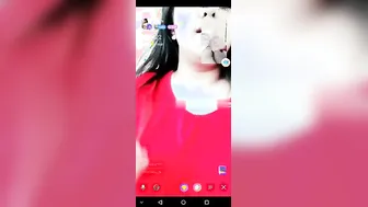 Indian Babe Stripping Topless Flashing Big Boobs On Live Stream