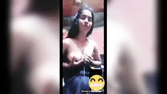 Virgin Girl Stripping Naked On Video Call With Boyfriend