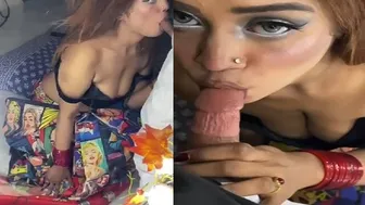 My Indian Gf Sucking Dick Perfectly In Homemade Oral Sex Video
