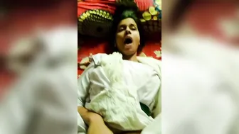 My Hairy GF Getting Fucked Hard Moaning Loud In Bedroom
