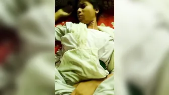 My Hairy GF Getting Fucked Hard Moaning Loud In Bedroom