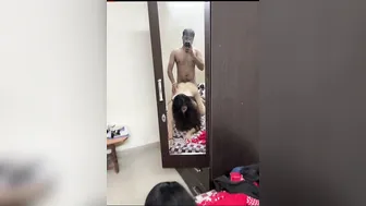 My GF Moaning Loud Taking It Deep From Behind At Home