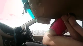 Roadside Fucking My GF In Backseat Somewhere Outside Town