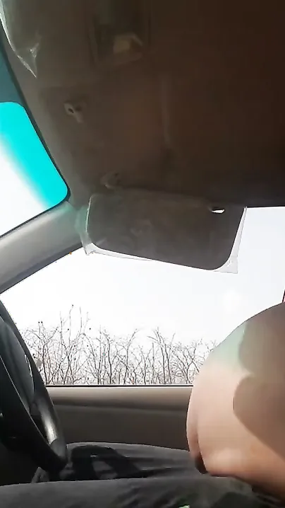 Roadside Fucking My GF In Backseat Somewhere Outside Town