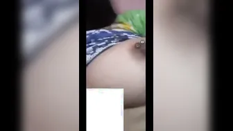 Innocent GF Exploring Herself Naked During Late Night Call