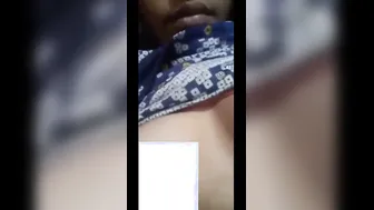 Innocent GF Exploring Herself Naked During Late Night Call