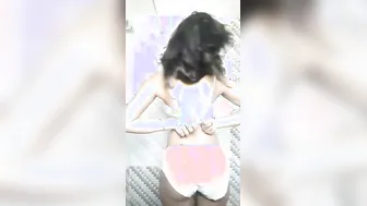 Virgin College GF Stripping Naked In Private Mms Show
