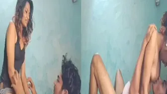 Desi GF Feeding Her Tits To Lover In Leaked Home Video