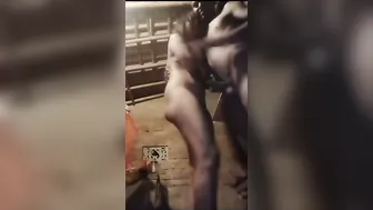 Young Wife Getting Fucked Standing Up In Leaked Homemade Mms